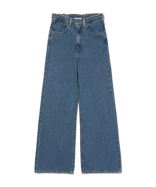Levi's(リーバイス)の「Levi's/リーバイス RIBCAGE ジーンズ ダークインディゴ(デニムパンツ・レディース・ダークインディゴブルー・28inch/27inch/26inch/25inch/24inch/23inch)」の2枚目の写真