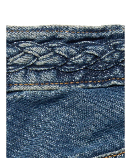 Levi's(リーバイス)の「Levi's/リーバイス RIBCAGE ジーンズ ダークインディゴ(デニムパンツ・レディース・ダークインディゴブルー・28inch/27inch/26inch/25inch/24inch/23inch)」の10枚目の写真