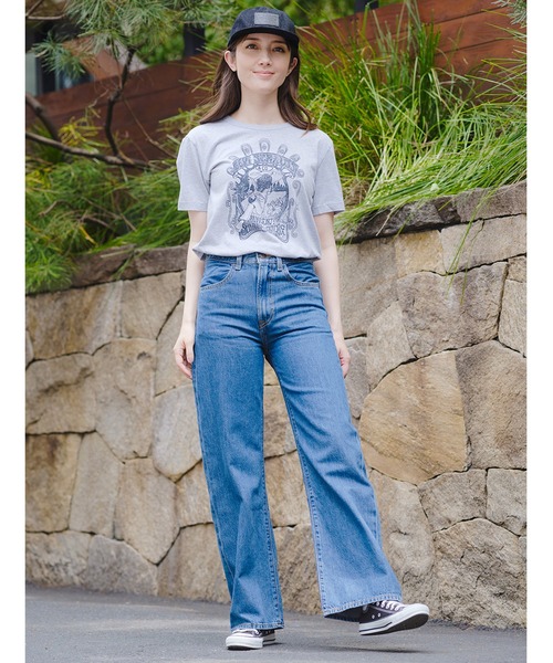 Levi's(リーバイス)の「Levi's/リーバイス RIBCAGE ジーンズ ダークインディゴ(デニムパンツ・レディース・ダークインディゴブルー・28inch/27inch/26inch/25inch/24inch/23inch)」の21枚目の写真