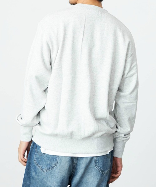 Lee（リー）の「Lee/リー ブルドッグプリントスウェット 親子リンク可能（スウェット・メンズ・チャコール/オフホワイト/グレー・MEDIUM/LARGE/SMALL/X-LARGE）」の19枚目の写真