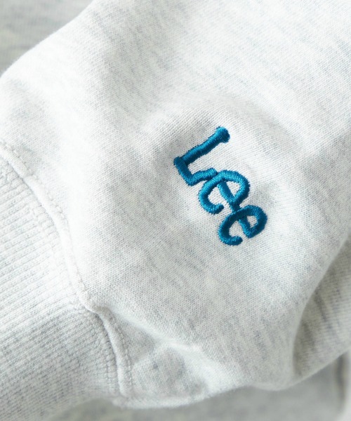 Lee（リー）の「Lee/リー ブルドッグプリントスウェット 親子リンク可能（スウェット・メンズ・チャコール/オフホワイト/グレー・MEDIUM/LARGE/SMALL/X-LARGE）」の22枚目の写真