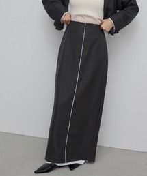AIC. | カットオフデザインロングスカート/セットアップ可能(スカート)
