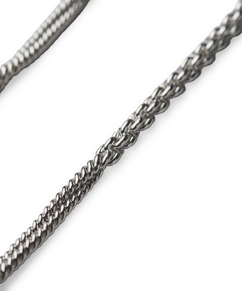 NO ID.(ノーアイディ)の「【NO ID.】Screw Chain Necklace / スクリュー チェーン ネックレス(ネックレス・メンズ・シルバー・ONE SIZE)」の15枚目の写真