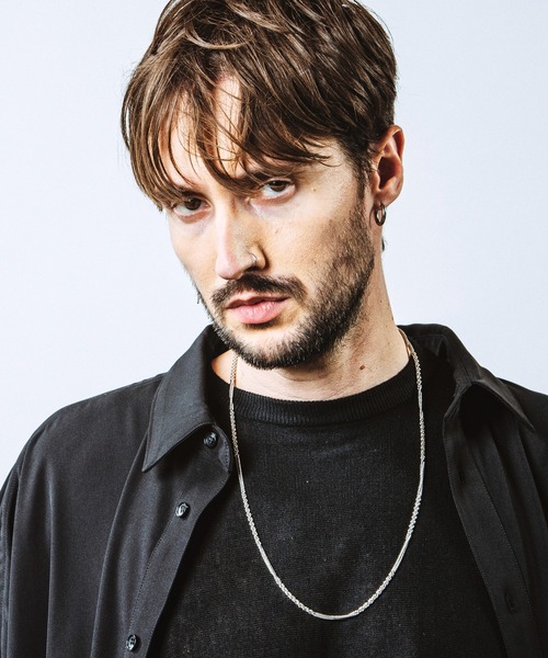 NO ID.(ノーアイディ)の「【NO ID.】Screw Chain Necklace / スクリュー チェーン ネックレス(ネックレス・メンズ・シルバー・ONE SIZE)」の6枚目の写真