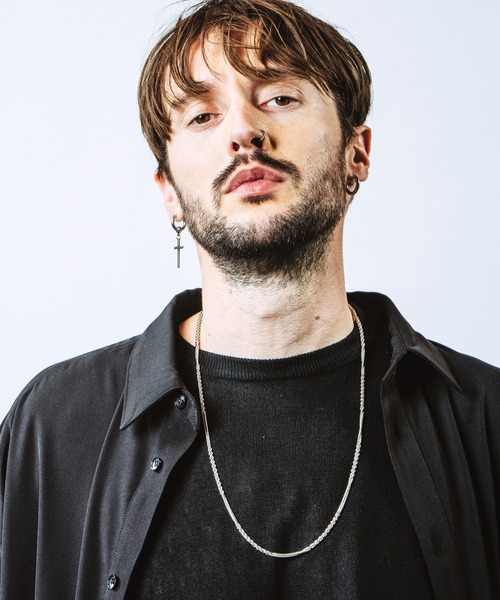 NO ID.(ノーアイディ)の「【NO ID.】Screw Chain Necklace / スクリュー チェーン ネックレス(ネックレス・メンズ・シルバー・ONE SIZE)」の7枚目の写真