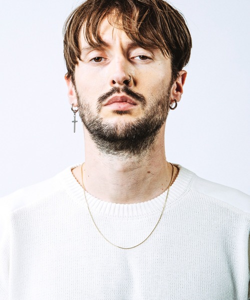 NO ID.(ノーアイディ)の「【NO ID.】Screw Chain Necklace / スクリュー チェーン ネックレス(ネックレス・メンズ・シルバー・ONE SIZE)」の2枚目の写真