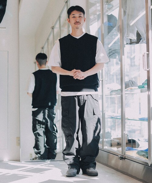 CREPUSCULE クレプスキュール MILANO VEST ブラック CREPUSCULE (クレプスキュール) MILANO VEST Black Vest