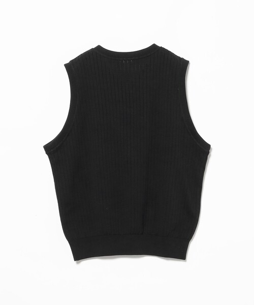crepuscule（クレプスキュール）の「crepuscule / Stripe Mesh Vest（ベスト・メンズ・オレンジ/ブラック・M/L/XL）」の15枚目の写真