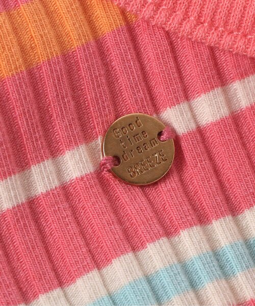 BREEZE(ブリーズ)の「【リンク/ジュニア対応】メロウリブワンピース(ワンピース・キッズ・ブラック/レインボー/ピンク・120/80/130/140/90/100/110)」の14枚目の写真