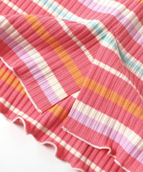 BREEZE(ブリーズ)の「【リンク/ジュニア対応】メロウリブワンピース(ワンピース・キッズ・ブラック/レインボー/ピンク・120/80/130/140/90/100/110)」の16枚目の写真