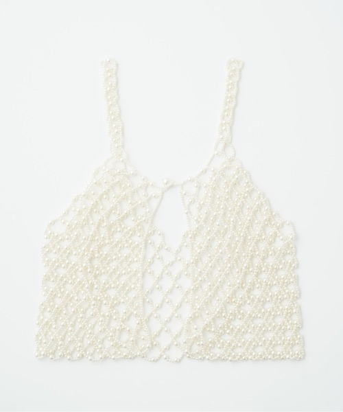 ROSE BUD（ローズバッド）の「パールボールビスチェ（その他トップス