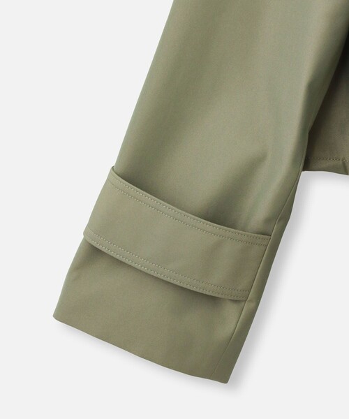 セール】【LOULOU WILLOUGHBY】シャンブレーギャバミドルコート