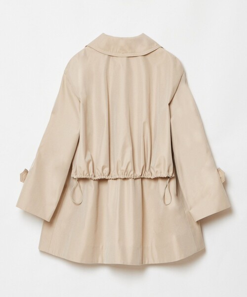 新品 タグ付き ¥74,800 ルルウィルビー シャンブレーギャバミドルコート セール】【LOULOU WILLOUGHBY】シャンブレーギャバミドルコート