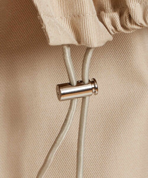 セール】【LOULOU WILLOUGHBY】シャンブレーギャバミドルコート