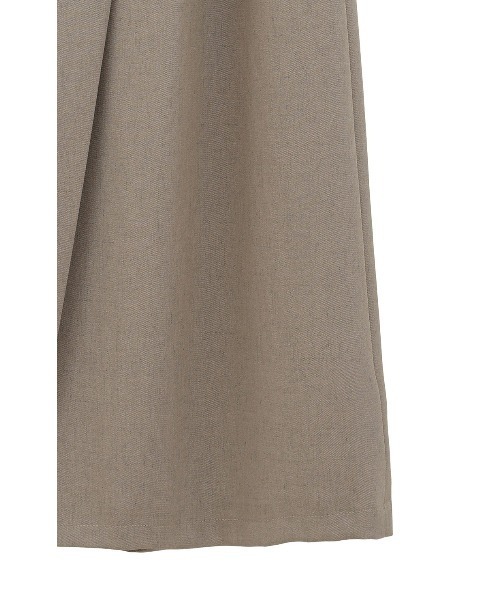 MANOF(マノフ)の「LINEN WRAP SKIRT(スカート・レディース・ブラック/ベージュ・S/M)」の13枚目の写真