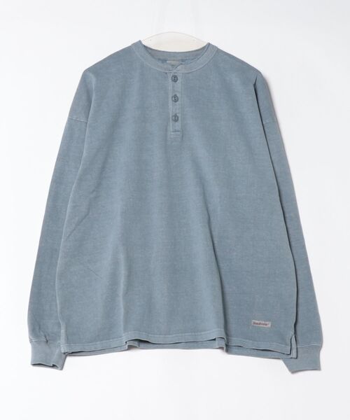 【Goodwear】製品染めSUPER BIGヘンリーネックロンT VENCE EXCHANGE｜【Goodwear】製品染めSUPER BIGヘンリーネック
