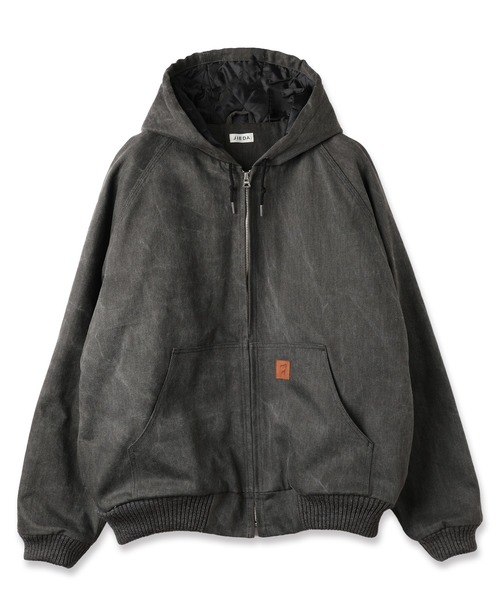 JIEDA(ジエダ)の「FADE DRILL PARKA(ブルゾン・メンズ・ブラック/ベージュ/カーキ・1/2)」の4枚目の写真