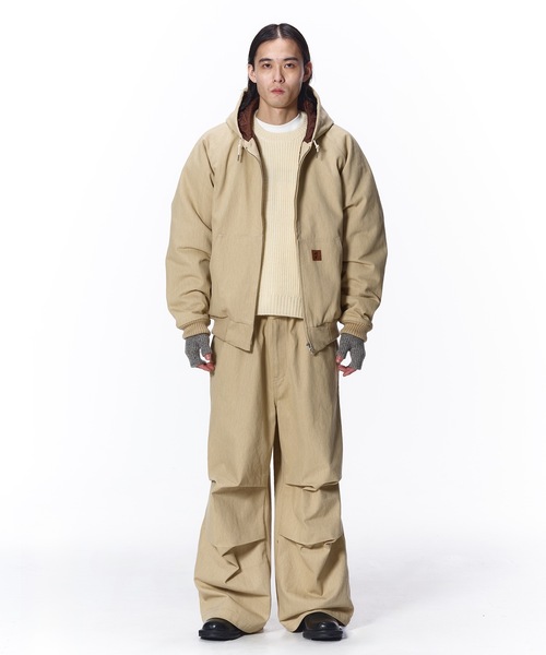 JIEDA(ジエダ)の「FADE DRILL PARKA(ブルゾン・メンズ・ブラック/ベージュ/カーキ・1/2)」の14枚目の写真