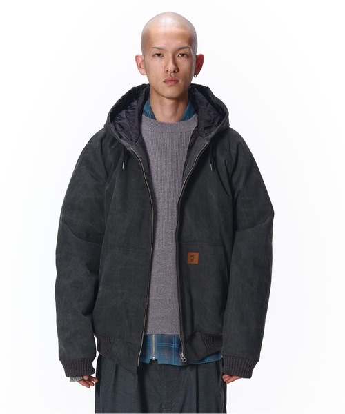 JIEDA(ジエダ)の「FADE DRILL PARKA(ブルゾン・メンズ・ブラック/ベージュ/カーキ・1/2)」の6枚目の写真