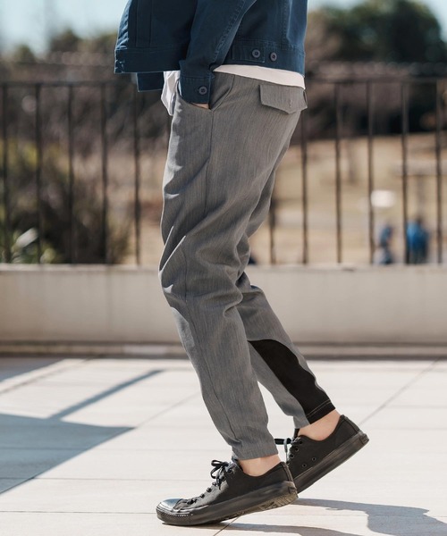 編集中 mp13378-裏裾リブツイルパンツ（その他パンツ）｜CAMBIO