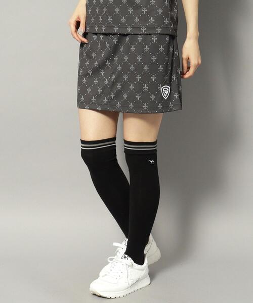 adabat（アダバット）の「【新レーベル ADABAT NAVY】吸水速乾 フルールドリスストレッチスカート（スカート・レディース・ブラック系・42/40/38）」の8枚目の写真