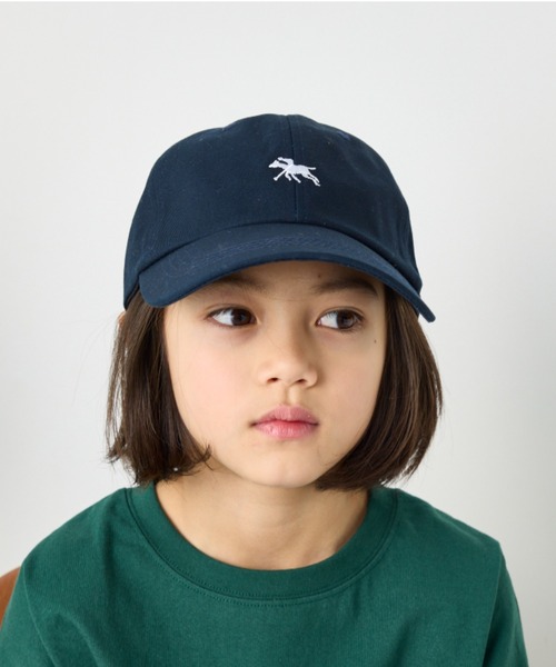 aespa 着用 ラルフローレン RALPH LAUREN キャップ ブラック