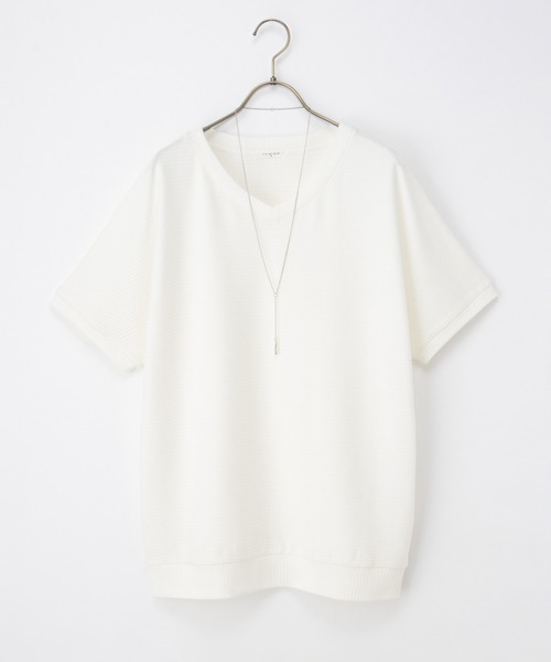 ⭐︎新品未開封⭐︎HAND with HONEYs Tシャツ　Ｌサイズ Honeys（ハニーズ）の「ハート刺繍Tシャツ（Tシャツ/カットソー