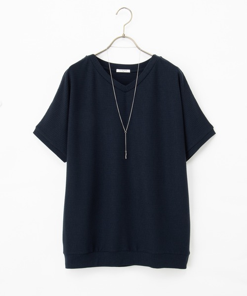 アクセ付ドルマントップス（Tシャツ/カットソー）｜Honeys