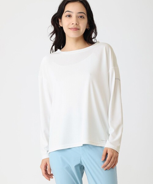 tシャツ Columbia／ウィメンズアラトナトレイル ロングスリーブクルー／コロンビア／吸湿・速乾／UVカット／長袖Tシャツ レディース Columbia／ウィメンズアラトナトレイル ロングスリーブクルー