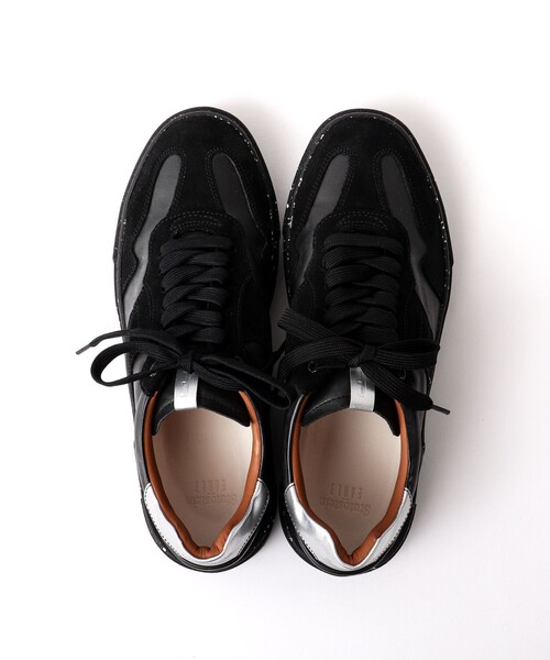 Stutostein Nolley's（シュテットシュタインノーリーズ）の「【EARLE/アール】Noble Trainer Sneakers 別注レザースニーカー（スニーカー・メンズ・ブラック・40/42/44）」の10枚目の写真