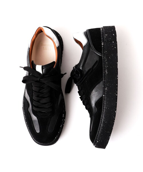 Stutostein Nolley's（シュテットシュタインノーリーズ）の「【EARLE/アール】Noble Trainer Sneakers 別注レザースニーカー（スニーカー・メンズ・ブラック・40/42/44）」の12枚目の写真