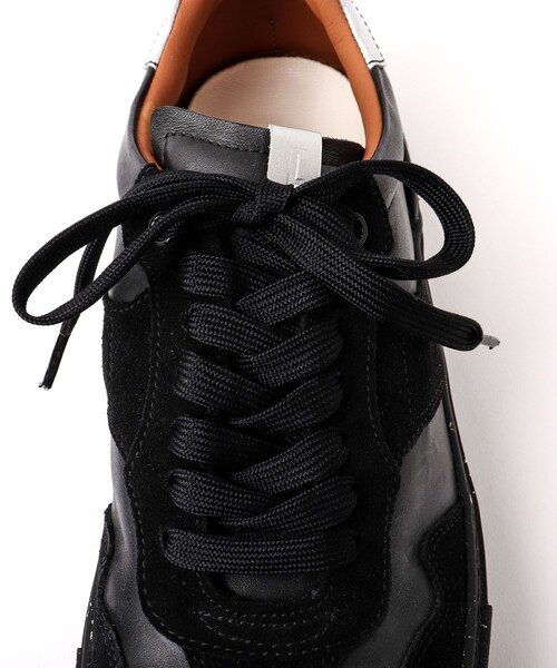 Stutostein Nolley's（シュテットシュタインノーリーズ）の「【EARLE/アール】Noble Trainer Sneakers 別注レザースニーカー（スニーカー・メンズ・ブラック・40/42/44）」の15枚目の写真