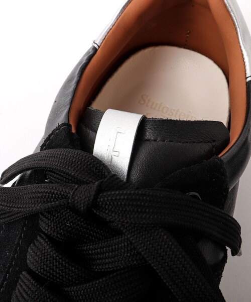 Stutostein Nolley's（シュテットシュタインノーリーズ）の「【EARLE/アール】Noble Trainer Sneakers 別注レザースニーカー（スニーカー・メンズ・ブラック・40/42/44）」の17枚目の写真