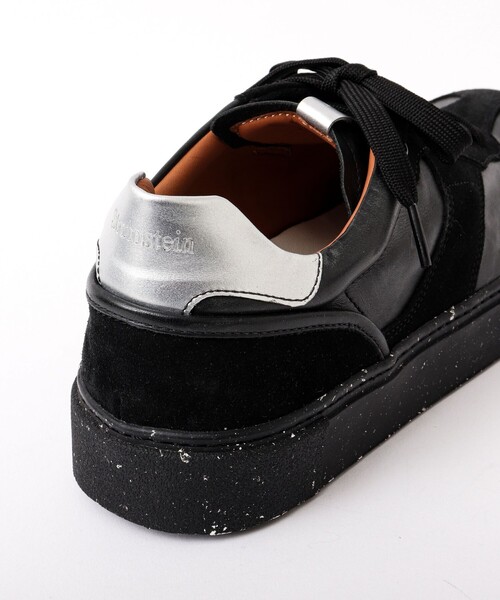 Stutostein Nolley's（シュテットシュタインノーリーズ）の「【EARLE/アール】Noble Trainer Sneakers 別注レザースニーカー（スニーカー・メンズ・ブラック・40/42/44）」の2枚目の写真