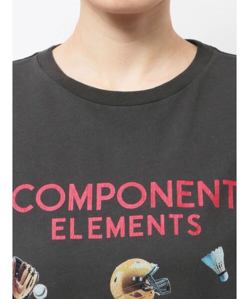 Ungrid（アングリッド）の「スポーツデザインロゴTee（Tシャツ/カットソー・レディース・ブルー/チャコールグレー/オフホワイト・FREE）」の10枚目の写真