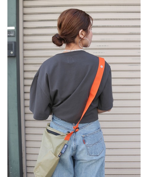 Ungrid（アングリッド）の「スポーツデザインロゴTee（Tシャツ/カットソー・レディース・ブルー/チャコールグレー/オフホワイト・FREE）」の20枚目の写真