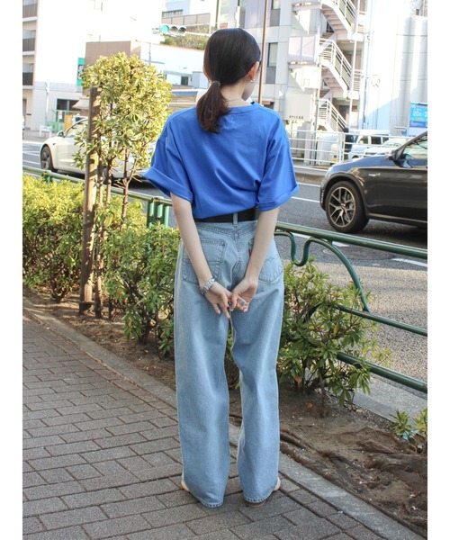 Ungrid（アングリッド）の「スポーツデザインロゴTee（Tシャツ/カットソー・レディース・ブルー/チャコールグレー/オフホワイト・FREE）」の21枚目の写真