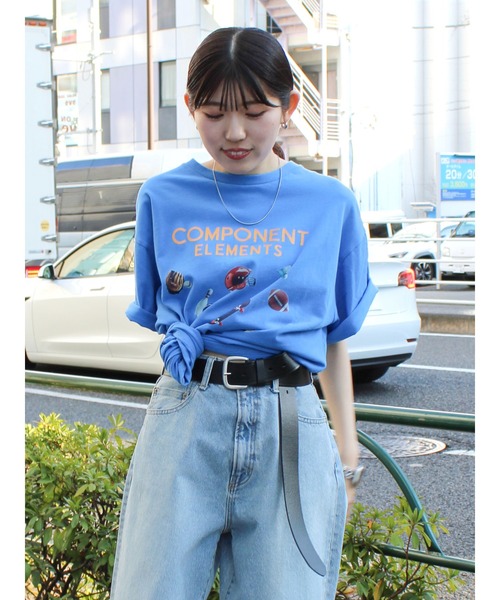 Ungrid（アングリッド）の「スポーツデザインロゴTee（Tシャツ/カットソー・レディース・ブルー/チャコールグレー/オフホワイト・FREE）」の22枚目の写真