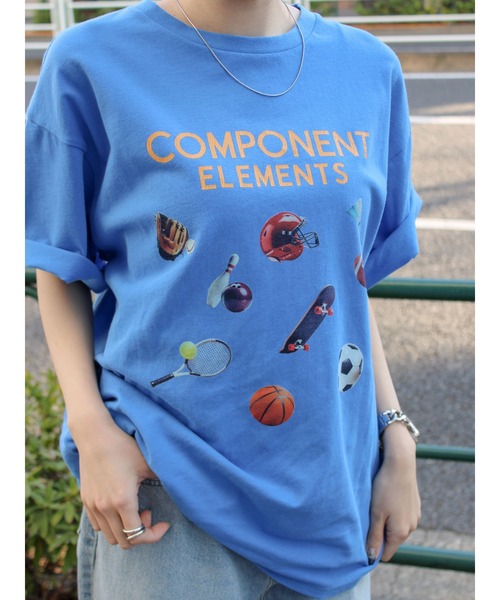 Ungrid（アングリッド）の「スポーツデザインロゴTee（Tシャツ/カットソー・レディース・ブルー/チャコールグレー/オフホワイト・FREE）」の16枚目の写真