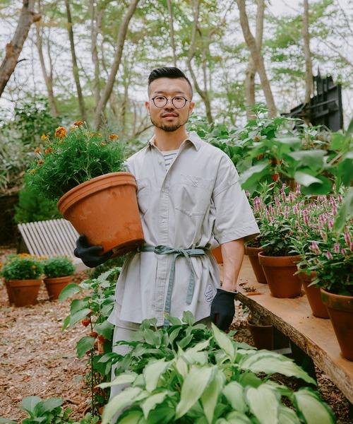 FACETASM(ファセッタズム)の「FACETASM/ファセッタズムxNicolai Bergmann/ニコライ バーグマン BELTED SHIRT ベルト付きシャツ(シャツ/ブラウス・メンズ・グレー・5/4/3)」の2枚目の写真