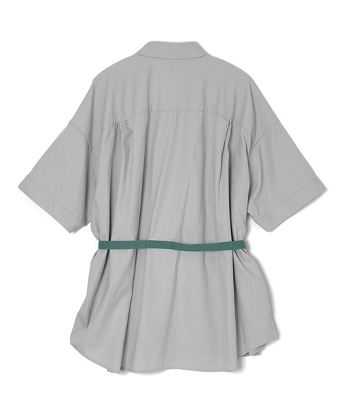 FACETASM(ファセッタズム)の「FACETASM/ファセッタズムxNicolai Bergmann/ニコライ バーグマン BELTED SHIRT ベルト付きシャツ(シャツ/ブラウス・メンズ・グレー・5/4/3)」の7枚目の写真
