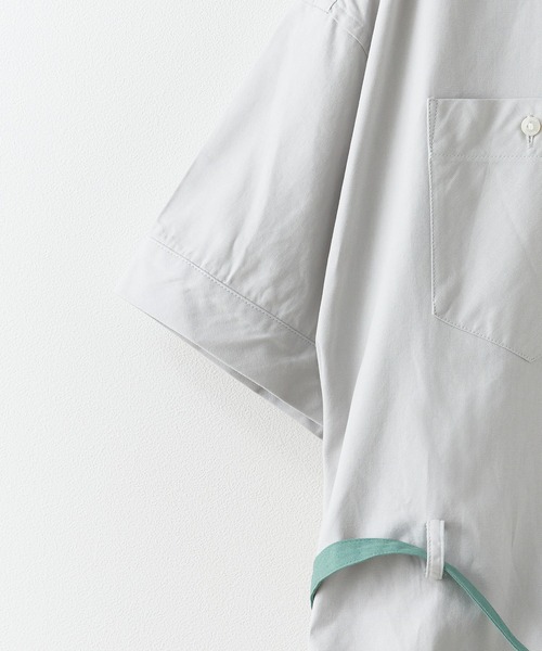 FACETASM(ファセッタズム)の「FACETASM/ファセッタズムxNicolai Bergmann/ニコライ バーグマン BELTED SHIRT ベルト付きシャツ(シャツ/ブラウス・メンズ・グレー・5/4/3)」の17枚目の写真