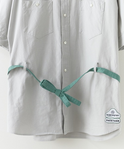 FACETASM(ファセッタズム)の「FACETASM/ファセッタズムxNicolai Bergmann/ニコライ バーグマン BELTED SHIRT ベルト付きシャツ(シャツ/ブラウス・メンズ・グレー・5/4/3)」の18枚目の写真