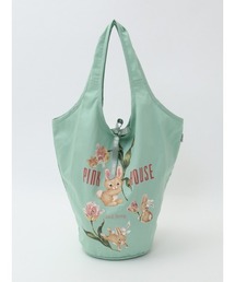 LeSportsac×ピンクハウス　ギンガムチェックラビッツ　トートバッグ★ 土日特価】LeSportsac×PINK HOUSE ギンガムチェックラビッツ