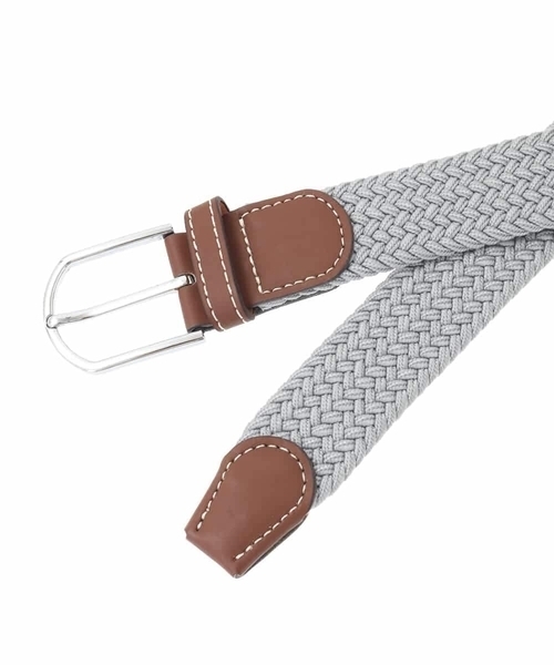 a.v.v（アーヴェヴェ）の「【ON/OFF兼用】プレーンゴムベルト（ベルト・メンズ・ブラック/ライトグレー・46）」の6枚目の写真