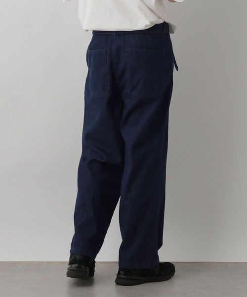 LOWRYS FARM（ローリーズファーム）の「ライトデニムベルテッドパンツ　 327999（デニムパンツ・メンズ・ネイビー/ブルー・MEDIUM/LARGE）」の20枚目の写真