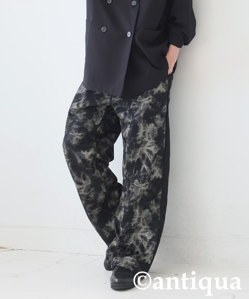 antiqua(アンティカ)の「ニュアンス柄ナイロンパンツ(その他パンツ・レディース・ブラック・MEDIUM/LARGE)」の14枚目の写真