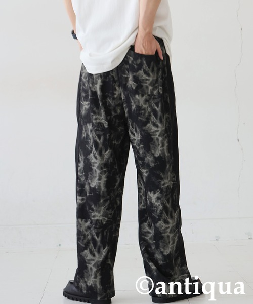 antiqua(アンティカ)の「ニュアンス柄ナイロンパンツ(その他パンツ・レディース・ブラック・MEDIUM/LARGE)」の17枚目の写真