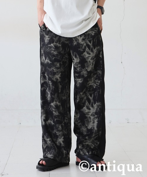 antiqua(アンティカ)の「ニュアンス柄ナイロンパンツ(その他パンツ・レディース・ブラック・MEDIUM/LARGE)」の18枚目の写真