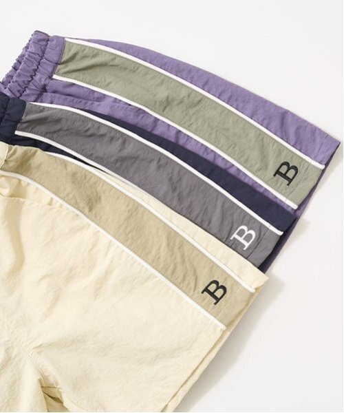 b・ROOM（ビールーム）の「サイド切替え4分丈パンツ（その他パンツ・キッズ・パープル/アイボリー/ネイビー・100cm/110cm/140cm/120cm/130cm/150cm）」の8枚目の写真